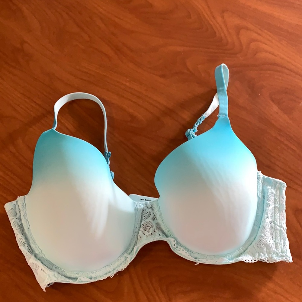 Blue ombré bra. Size 38 DD